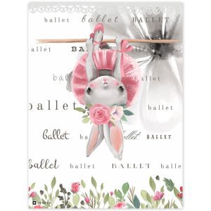 Dekorációk falra - Balett és nyuszi