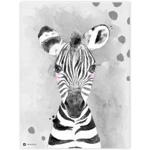 Dekorációs táblák gyerekeknek - Színes zebra