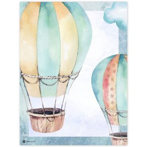 Falikép fiúknak - Hőlégballonok