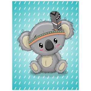Faliképek - Koala