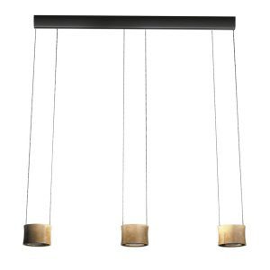 BANKAMP Impulse LED függőlámpa 3 izzós arany