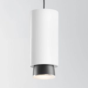 Fabbian Claque LED függő lámpa 20 cm fehér