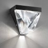 Fabbian Tripla - kristály LED falilámpa