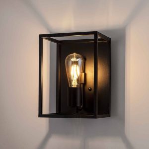 Fali lámpa Cubic³ 3382 fekete