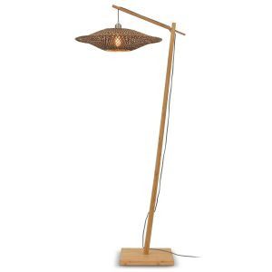 GOOD & MOJO Bali állólámpa keret természetes Ø60cm