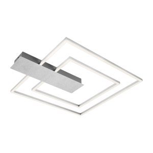 LED mennyezeti lámpa Nico Duo 3 000K szögl. króm