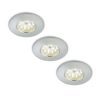 3 LED beépített spot készlet Nikas IP44 alu