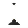 Anglepoise Original 1227 Brass Midi Wide fekete