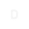 Artemide Alphabet of Light Wand nagy D betű