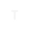 Artemide Alphabet of Light Wand nagy T betű