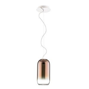 Artemide Gople Mini függő lámpa bronz/ezüst