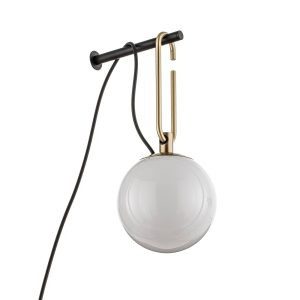 Artemide nh Wall fali lámpa üveggolyóval