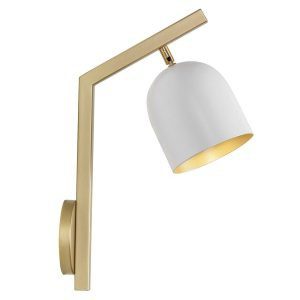 Dome LED fali lámpa hajl. kerettel