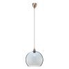 EBB & FLOW Rowan függő lámpa kék-ezüst Ø 28 cm