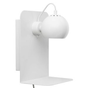 FRANDSEN Ball USB fali lámpa fehér matt