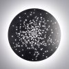 Fabbian Lens LED fali lámpa Ø 90 cm bronzozott