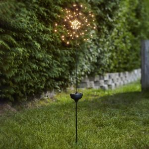 Firework LED napelemes lámpa