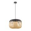 Forestier Bamboo Light S függő lámpa 35 cm fekete