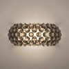 Foscarini Caboche Plus media R7s fali lámpa szürke