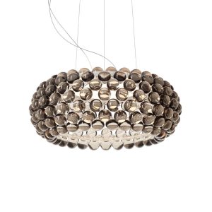 Foscarini Caboche Plus media függő szab. szürke