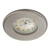 Hatékony Nikas IP44 nikkel LED beép. spot