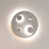 Knikerboker Buchi LED fali lámpa Ø 40 cm fehér