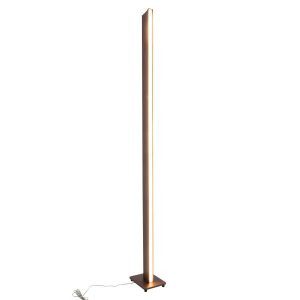 LED állólámpa Madera fa kivitelben