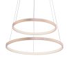 LED függő lámpa Circle gold arany