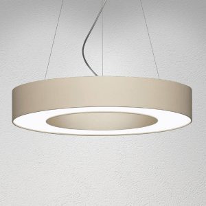 LED függő lámpa Donut szabályozható 22 W melanzs
