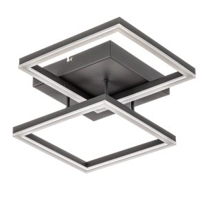 LED mennyezeti lámpa Bard 45x45 cm 2 égős