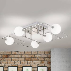 LED mennyezeti lámpa csövek 5 üveg golyó