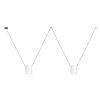 LEDS-C4 Attic Double henger Ø 15 cm fehér