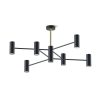 Modo Luce Chandelier menny. 13 égős 100cm fek.
