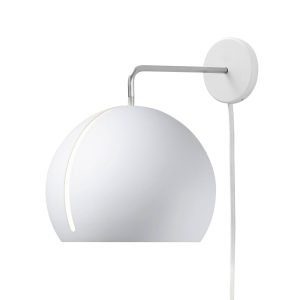 Nyta Tilt Globe fali lámpa dugóval