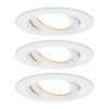 Paulmann Nova Plus 3 LED-spot kerek fehér