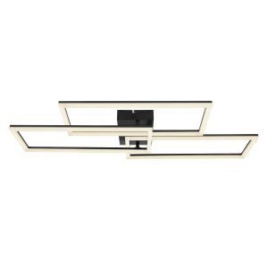 Tiny LED mennyezeti lámpa 3 izzós fekete CCT