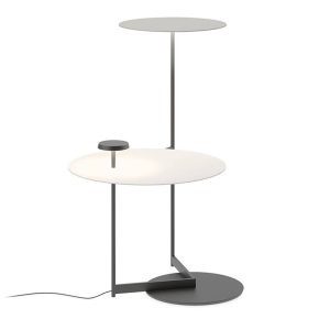 Vibia Flat LED állólámpa 90cm szürke L1