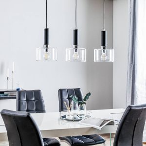 átlátszó/fekete/ króm