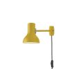 Anglepoise Type 75 Mini fal dugóval okkersárga