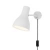Anglepoise Type 75 fali lámpa villásdugóval fehér