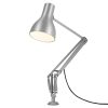 Anglepoise Type 75 lámpa csavaros alapzat ezüst