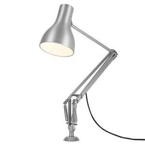 Anglepoise Type 75 lámpa csavaros alapzat ezüst