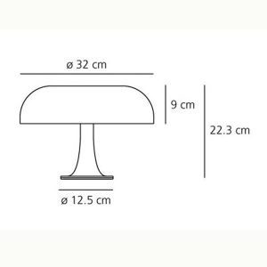 Artemide Nessino - designer lámpa