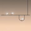 Artemide Yanzi 1 LED függőlámpa 3-izzós push dim
