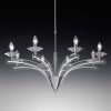 Chandelier ICARO kristályüveggel 8-izzós