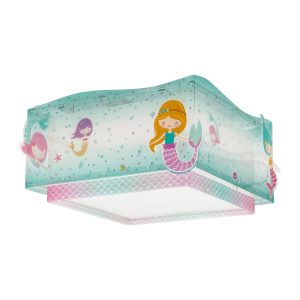 Dalber Mermaids mennyezeti lámpa