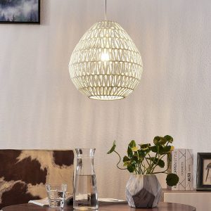 Danya függő lámpa fehér papírhálóból 33 cm