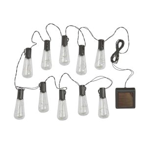 Eureka Vintage LED napelemes fényfüzér
