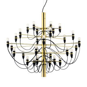 FLOS 2097/30 sárgaréz csillár 30x2