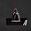 FRITZ HANSEN Caravaggio P2 fényes fekete